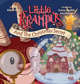 portada Little Krampus and the Christmas Secret: A Children's Christmas Picture Book (en Inglés)