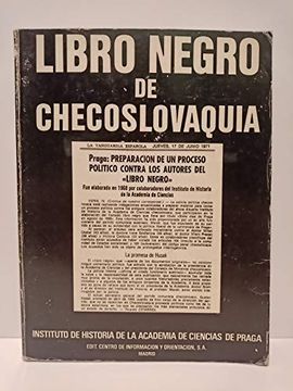 portada Libro Negro de Checoslovaquia