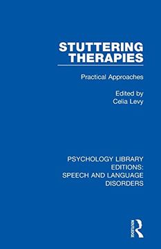 portada Stuttering Therapies (Psychology Library Editions: Speech and Language Disorders) 