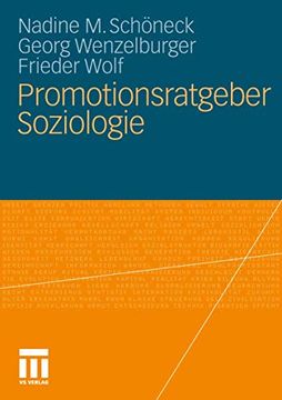 portada Promotionsratgeber Soziologie (en Alemán)