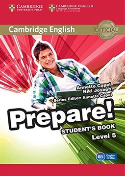 portada Cambridge English Prepare! Level 5 Student's Book (en Inglés)
