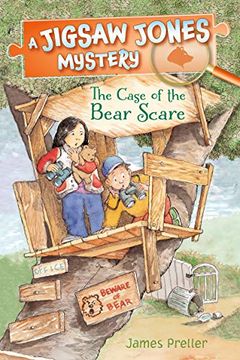 portada Jigsaw Jones: The Case of the Bear Scare (Jigsaw Jones Mysteries) (en Inglés)