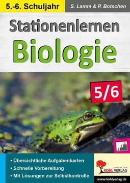 portada Stationenlernen Biologie 5/6: (en Alemán)