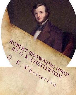 portada Robert Browning (1903) by G. K. Chesterton (en Inglés)