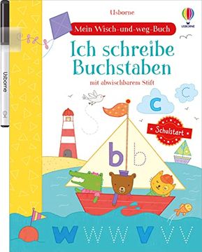 portada Mein Wisch-Und-Weg-Buch Schulstart: Ich Schreibe Buchstaben (en Alemán)