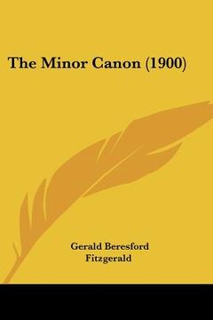 portada the minor canon (1900) (in English)