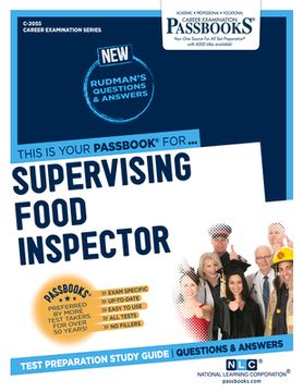 portada Supervising Food Inspector: Passbooks Study Guide Volume 2055