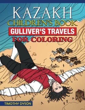 portada Kazakh Children's Book: Gulliver's Travels for Coloring