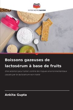 portada Boissons gazeuses de lactosérum à base de fruits (in French)