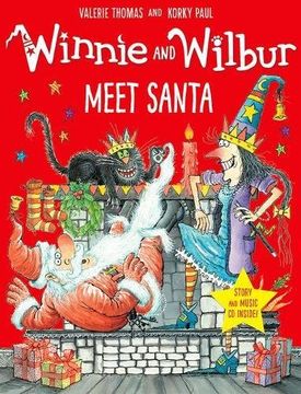 portada Winnie and Wilbur Meet Santa with audio CD (Winnie & Wilbur)