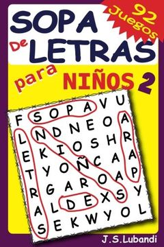 portada Sopa de Letras Para Niños 2: Volume 2 (in Spanish)
