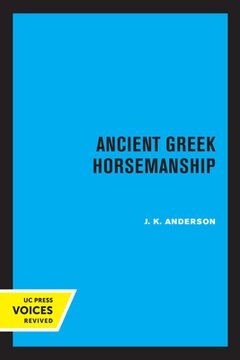 portada Ancient Greek Horsemanship (en Inglés)