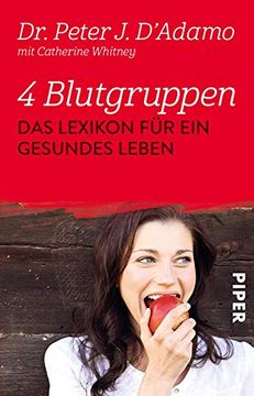 portada 4 Blutgruppen: Das Lexikon für ein Gesundes Leben (en Alemán)