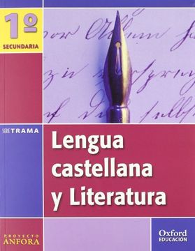 portada proyecto ánfora, serie trama, lengua castellana y literatura, 1 eso