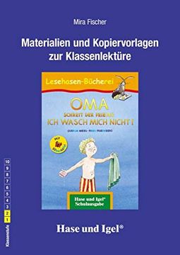 portada Oma, Schreit der Frieder. Ich Wasch Mich Nicht! Begleitmaterial / Silbenhilfe -Language: German (en Alemán)