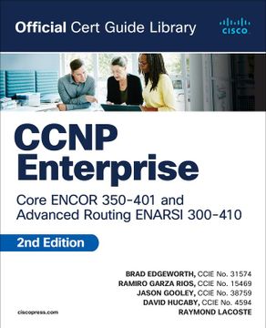 portada Ccnp Enterprise Core Encor 350-401 and Advanced Routing Enarsi 300-410 Official Cert Guide Library (en Inglés)