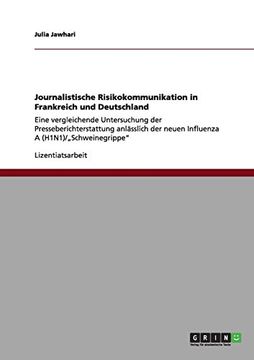 portada Journalistische Risikokommunikation in Frankreich und Deutschland (German Edition)