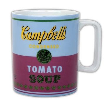 portada Andy Warhol Campbell's Soup Red Violet Mug