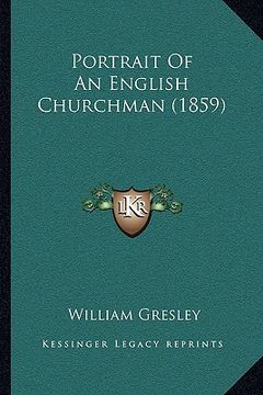 portada portrait of an english churchman (1859) (en Inglés)