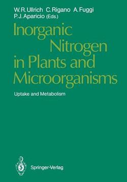 portada inorganic nitrogen in plants and microorganisms: uptake and metabolism