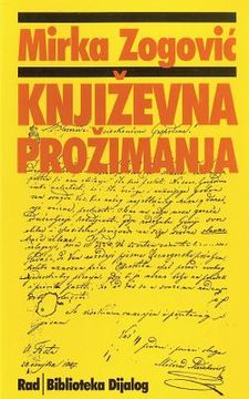 portada Knjizevna Prozimanja (en Serbio)