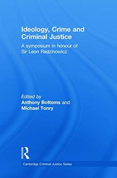 portada Ideology, Crime and Criminal Justice (Cambridge Criminal Justice Series) (in English)