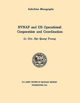 portada rvnaf and us operational cooperation and coordination (u.s. army center for military history indochina monograph series) (in English)