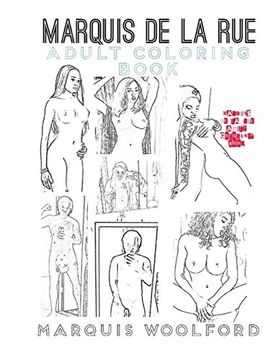 portada Marquis De La Rue Adult Coloring Book