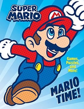 portada Mario Time! Activity Book (Super Mario) (en Inglés)
