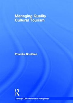 portada managing quality cultural tourism (en Inglés)