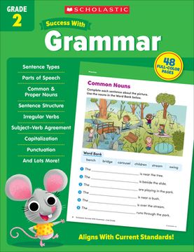 portada Scholastic Success With Grammar Grade 2 Workbook 
