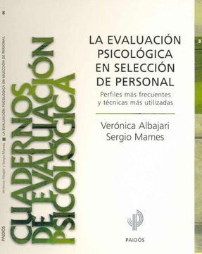 portada La Evaluacion Psicologica en la Seleccion de Personal (in Spanish)