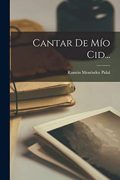 portada Cantar de mío Cid. (in Spanish)