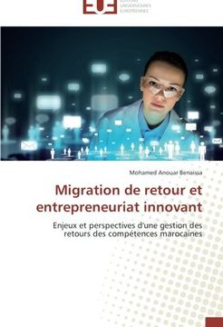 portada Migration de Retour Et Entrepreneuriat Innovant