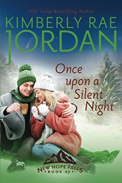 portada Once Upon a Silent Night: A Christian Romance (New Hope Falls) 