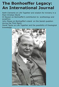 portada The Bonhoeffer Legacy (6/1 2018): An International Journal (en Inglés)