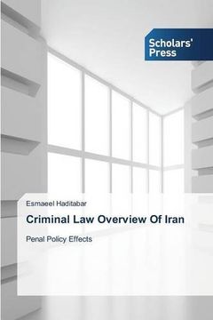 portada Criminal Law Overview Of Iran