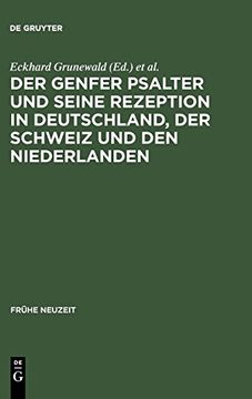 portada Der Genfer Psalter und Seine Rezeption in Deutschland, der Schweiz und den Niederlanden (in German)