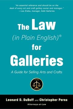portada The Law (in Plain English) for Galleries: A Guide for Selling Arts and Crafts