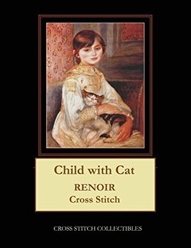 portada Child With Cat: Renoir Cross Stitch Pattern (en Inglés)