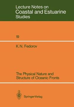 portada the physical nature and structure of oceanic fronts (in English)