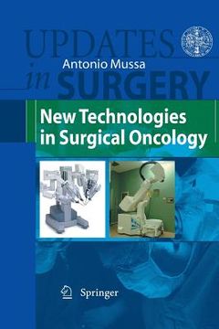 portada new technologies in surgical oncology (en Inglés)