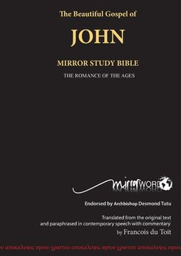portada The Gospel of John: Mirror Study Bible (en Inglés)