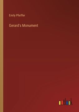 portada Gerard's Monument (in English)