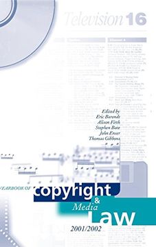 portada The Yearbook of Copyright and Media Law: Volume vi 2001 (en Inglés)