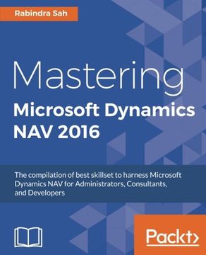 portada Mastering Microsoft Dynamics NAV 2016 (en Inglés)