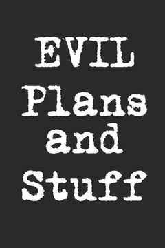 portada Evil Plans And Stuff (en Inglés)