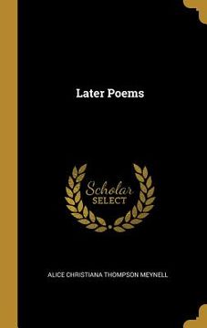 portada Later Poems (in English)