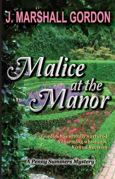 portada Malice at the Manor (Penny Summers Mystery) (en Inglés)