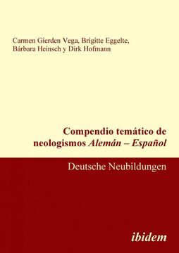 portada Compendio Tematico de Neologismos Aleman  Espanol Deutsche Neubildungen